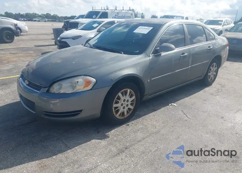 2008 Chevrolet Impala Police z USA, uszkodzony, nr VIN 2G1WS583081246653